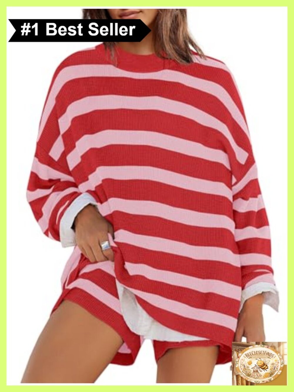 Womens Striped Lounge Set 2 Piece Pajama Sweater Knit Shorts Set